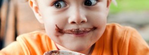 Kid with Chocolate